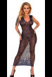 Дълга рокля без ръкави и със широки презрамки от 3D Printed Datex